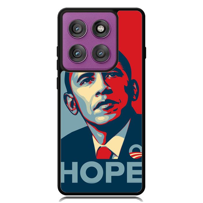Obama Hope Poster Style Motorola Moto Edge 2025 | Moto Edge 60 Fusion | Moto Edge 60 Pro Case OV8819