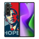 Obama Hope Poster Style Samsung Galaxy Z Fold 6 5G 2024 Case OV8819