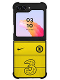 Chelsea FC 2021-2022 Away Jersey Samsung Galaxy Z Flip 5 5G 2023 Case OV8808