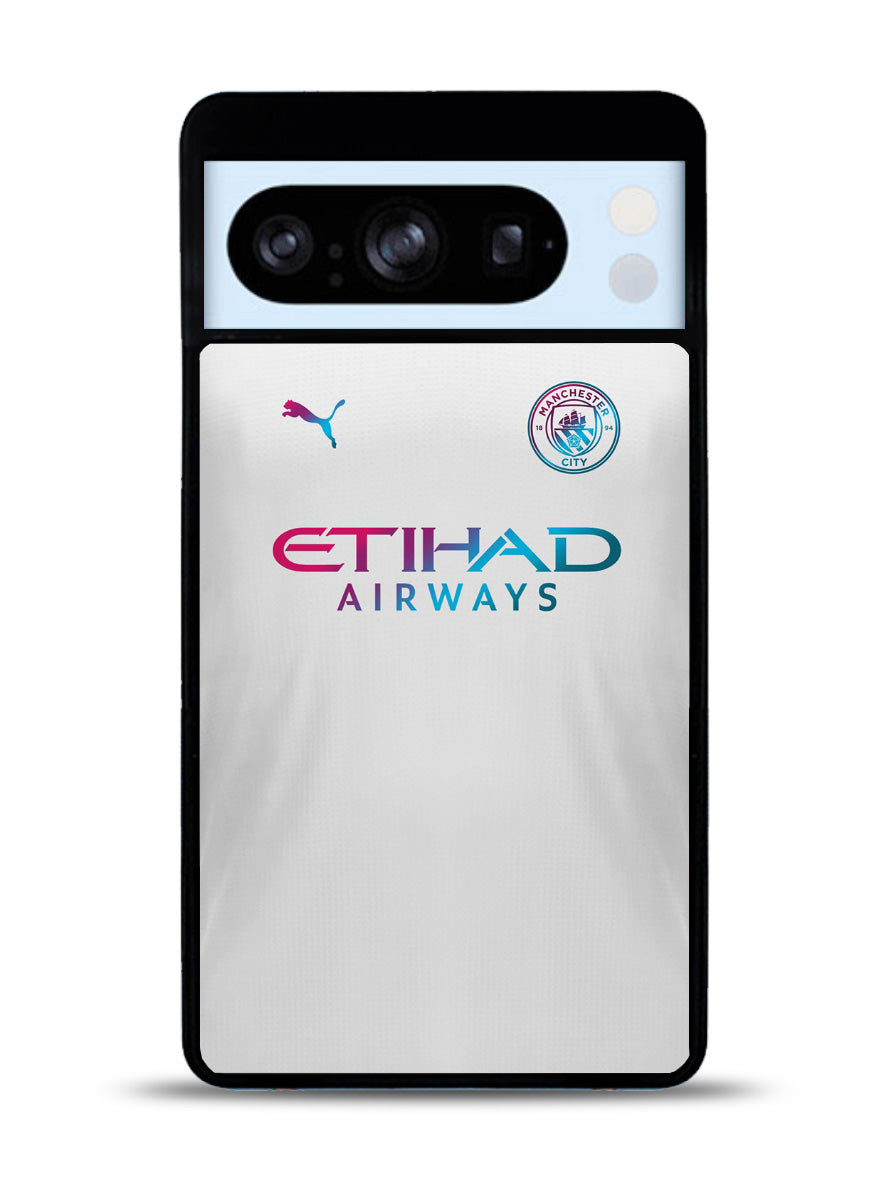 Manchester City 2021-2022 Away Jersey Google Pixel 8 Pro Case QC8817