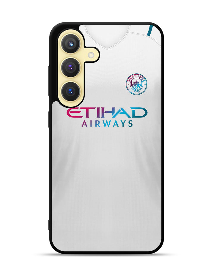Manchester City 2021-2022 Away Jersey Samsung Galaxy S25 5G Case OV8817