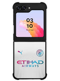 Manchester City 2021-2022 Away Jersey Samsung Galaxy Z Flip 5 5G 2023 Case OV8817