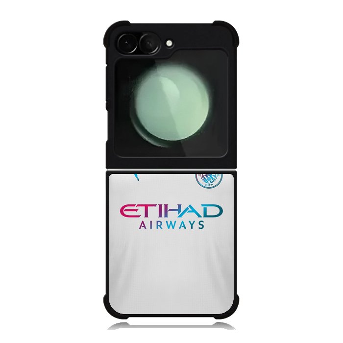 Manchester City 2021-2022 Away Jersey Samsung Galaxy Z Flip 6 5G 2024 Case OV8817