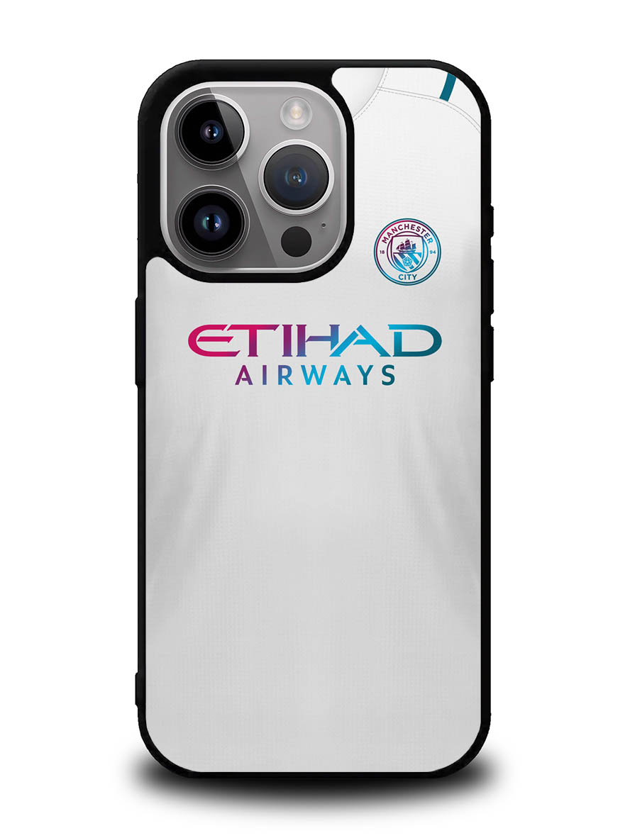 Manchester City 2021-2022 Away Jersey iPhone 16 Pro Case OV8817