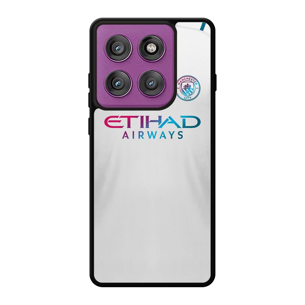 Manchester City 2021-2022 Away Jersey Motorola Moto Edge 60 Pro Case OV8817