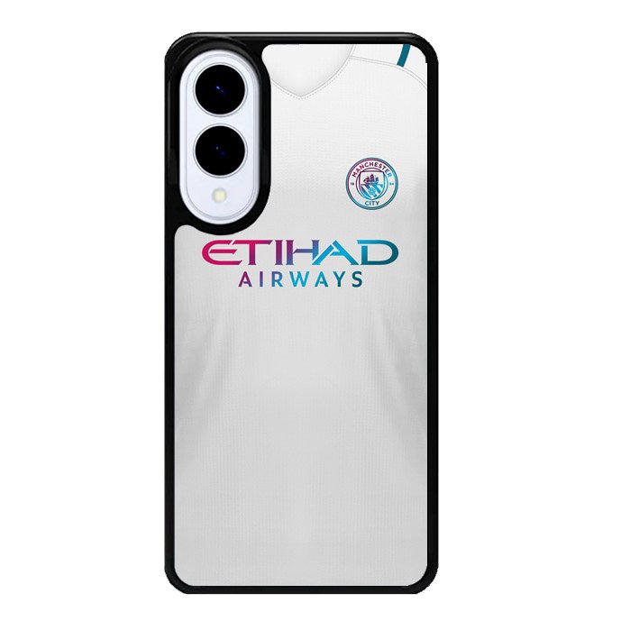 Manchester City 2021-2022 Away Jersey Samsung Galaxy S25 Edge 5G Case OV8817