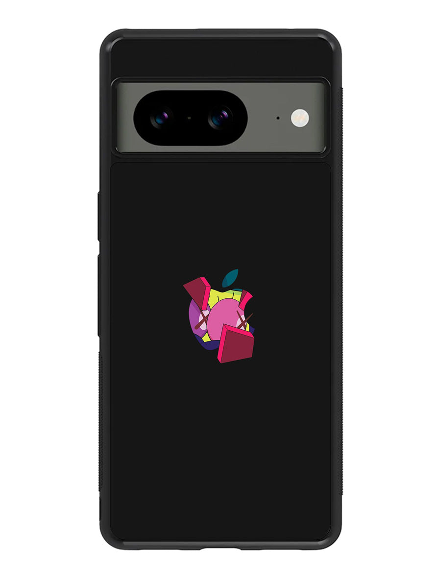 Kaws Apple Logo Google Pixel 8 Case QC8816