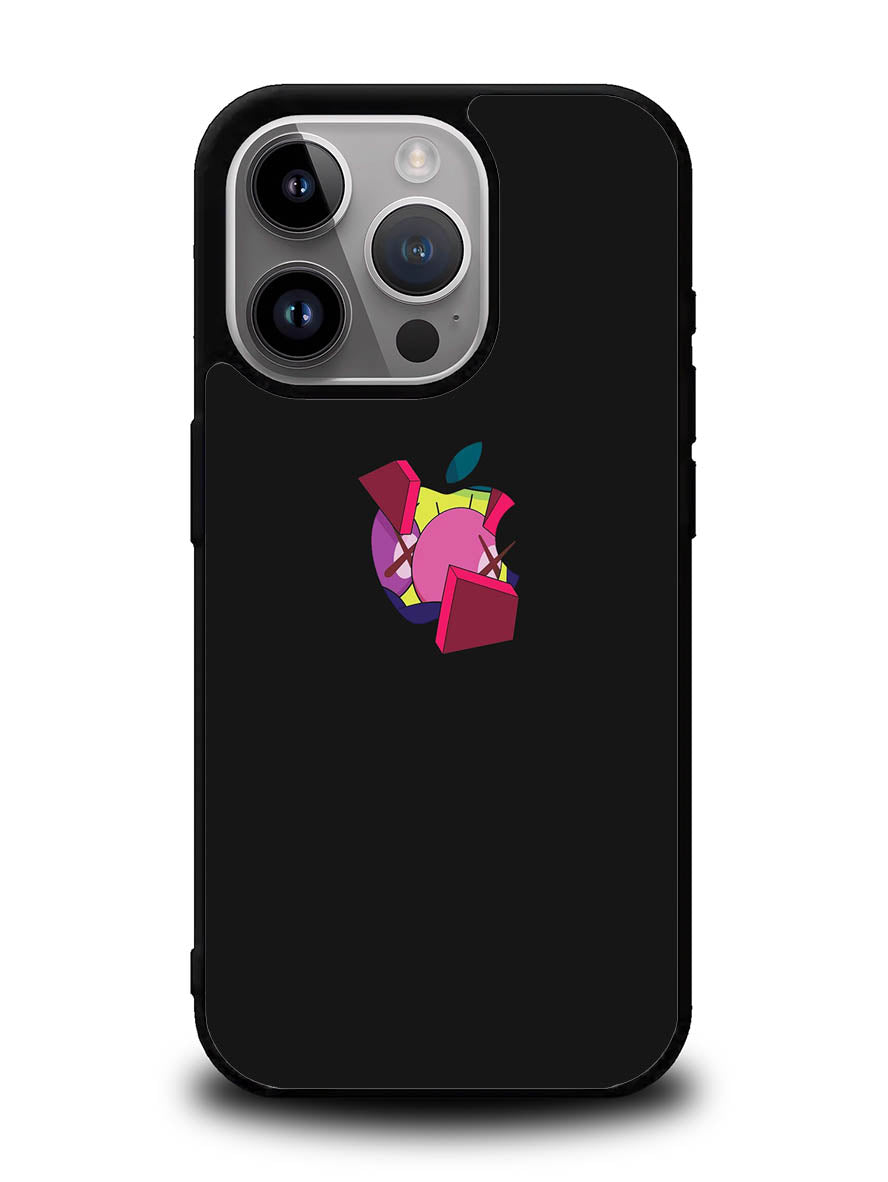 Kaws Apple Logo iPhone 16 Pro Case OV8816