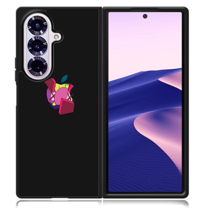 Kaws Apple Logo Samsung Galaxy Z Fold 7 Case OV8816