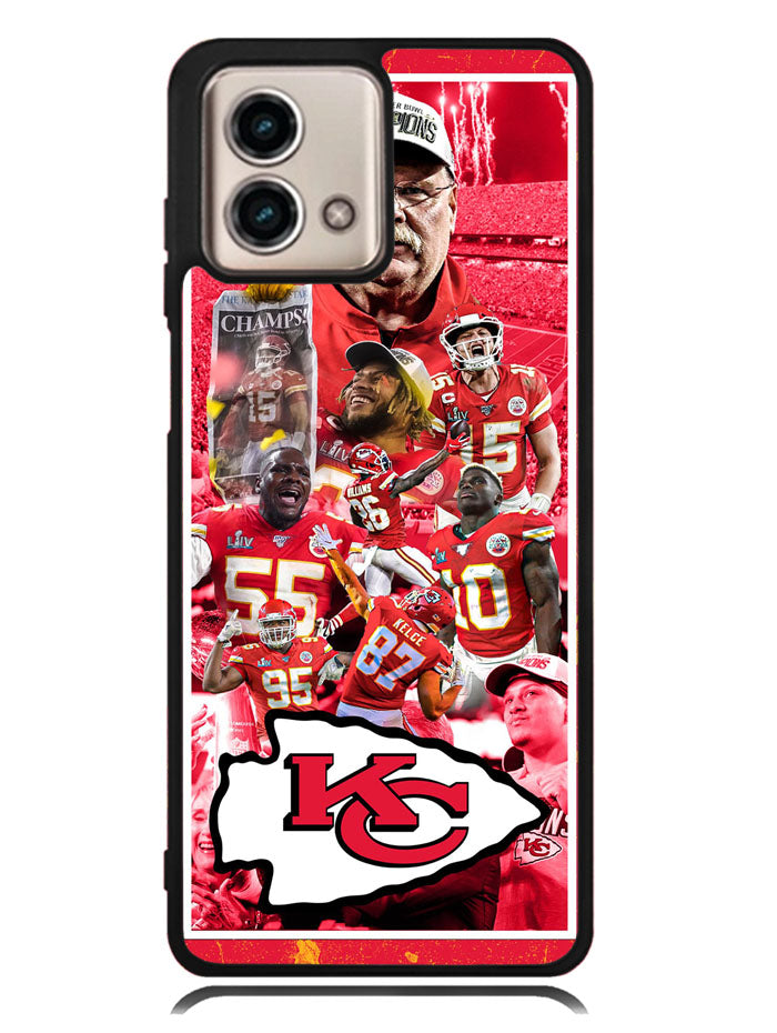 the super bowl Champion Kansas City Motorola Moto G Stylus 5G 2023 Case