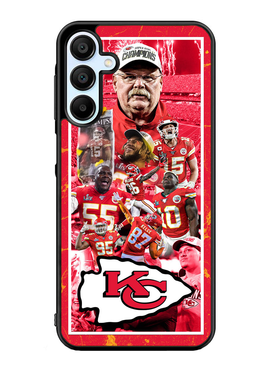 the super bowl Champion Kansas City Samsung Galaxy A25 5G Case