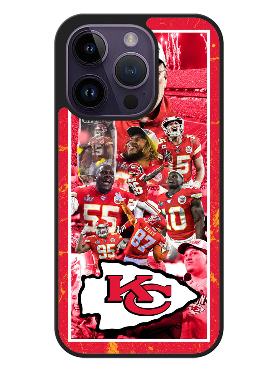 the super bowl Champion Kansas City iPhone 14 Pro Max Case