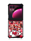 the super bowl Champion Kansas City Motorola Moto Razr Plus 2023 , Moto Razr+ 2023 Case