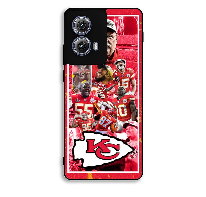 the super bowl Champion Kansas City Motorola Moto Edge 2024 Case OV6157