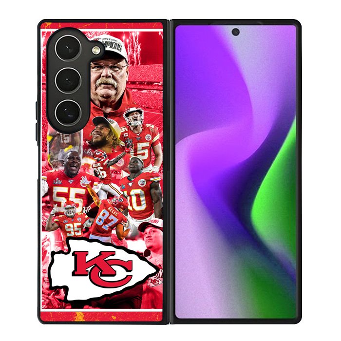 the super bowl Champion Kansas City Samsung Galaxy Z Fold 6 Case