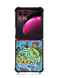 Cute Doodle Art Motorola Moto Razr Plus 2023 , Moto Razr+ 2023 Case OV8813