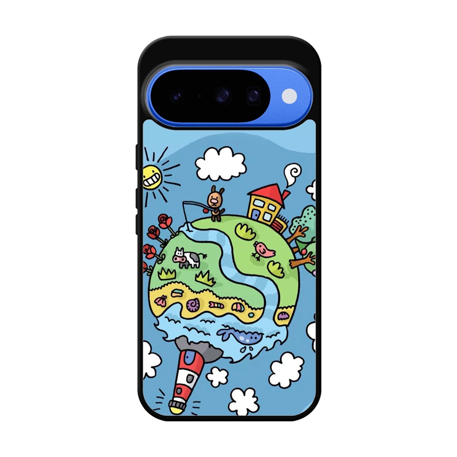 Cute Doodle Art Google Pixel 10 Case QC8813