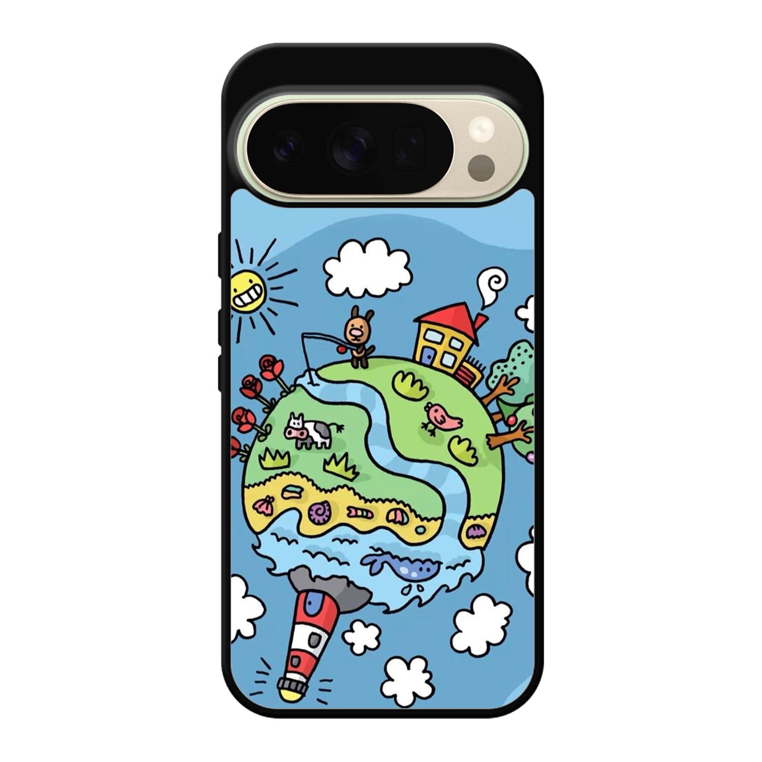 Cute Doodle Art Google Pixel 10 Pro XL Case QC8813