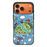 Cute Doodle Art iPhone 17 Pro Case QC8813