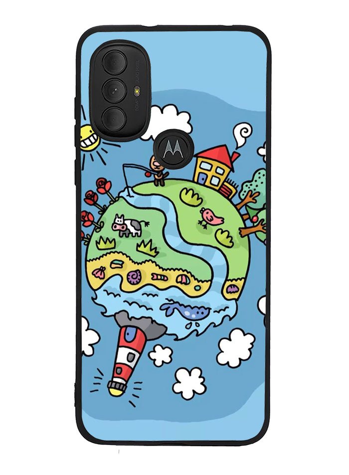 Cute Doodle Art Motorola Moto G Pure 2021 , Moto G Power 2022 Case OV8813