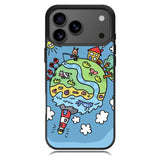 Cute Doodle Art Samsung Galaxy S26 Ultra Case OV8813