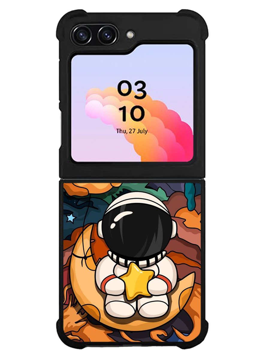 Astronaut Cute And Hold The Star Samsung Galaxy Z Flip 5 5G 2023 Case OV8807