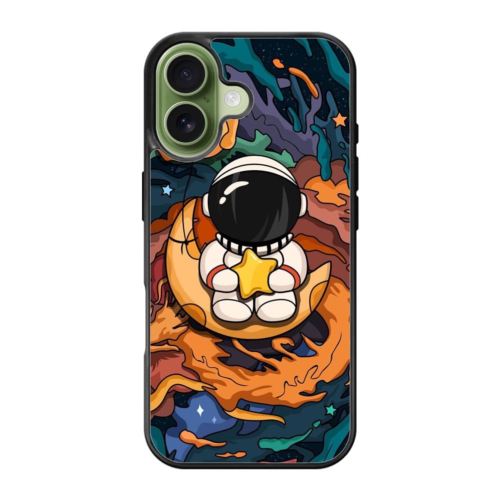 Astronaut Cute And Hold The Star iPhone 17 Case OV8807