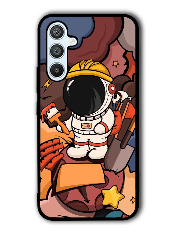 Cute Astronaut Builder Samsung Galaxy A14 5G Case QC8809