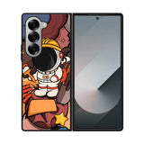 Cute Astronaut Builder Samsung Galaxy Z Fold 7 5G Case OV8809