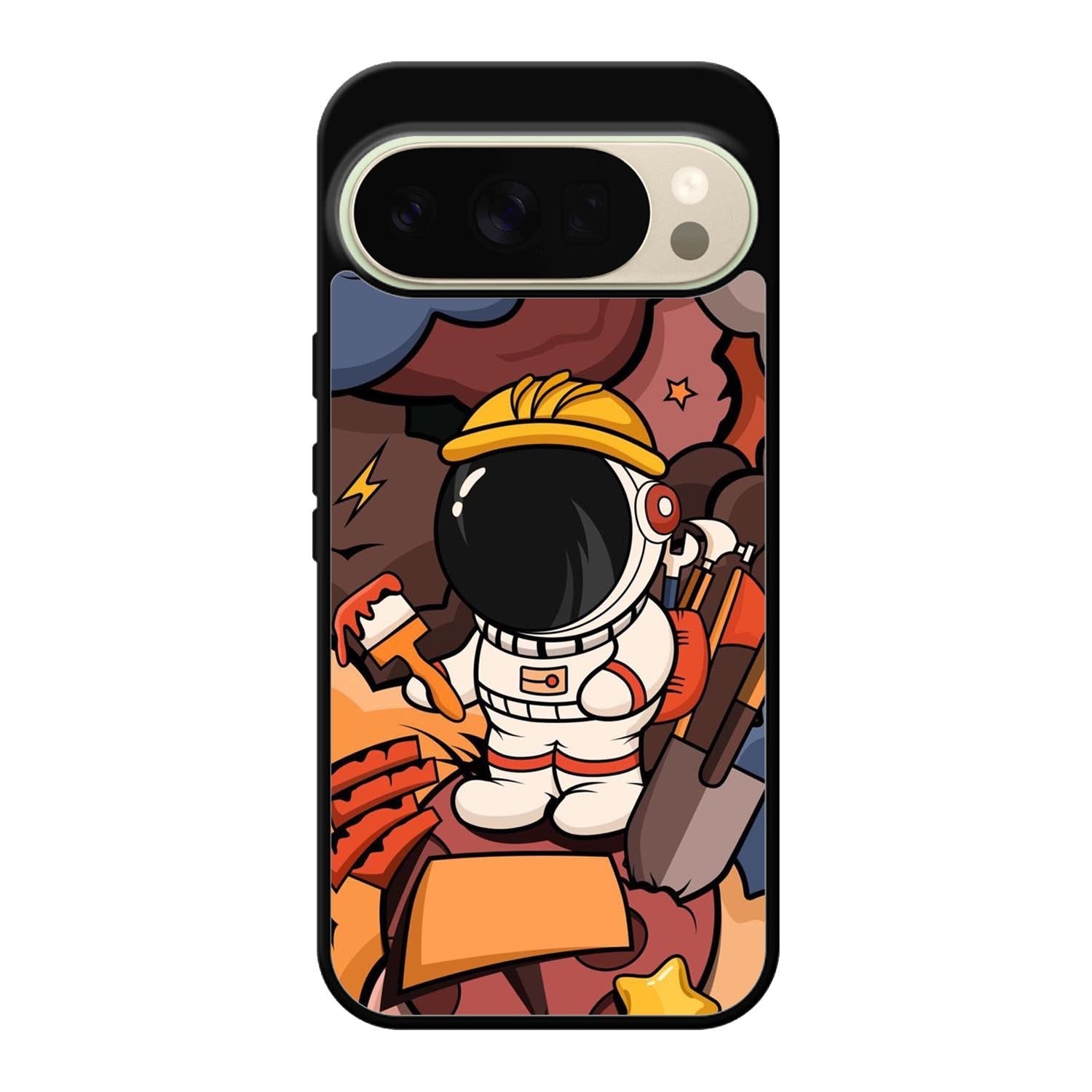 Cute Astronaut Builder Google Pixel 10 Pro Case OV8809