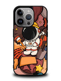 Cute Astronaut Builder iPhone 16 Pro Max Case OV8809