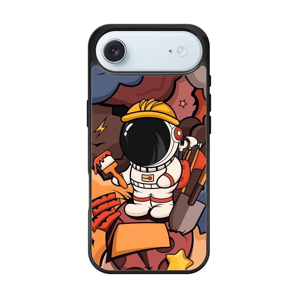 Cute Astronaut Builder iPhone Air Case OV8809