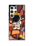 Cute Astronaut Builder Samsung Galaxy S25 Ultra 5G Case QC8809