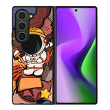 Cute Astronaut Builder Samsung Galaxy Z Fold 6 5G 2024 Case OV8809