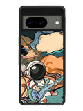 Cute Guitar Astronaut Google Pixel 8 Case QC8814