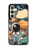 Cute Guitar Astronaut Samsung Galaxy S25 Plus 5G , Samsung Galaxy S25+ 5G Case OV8814
