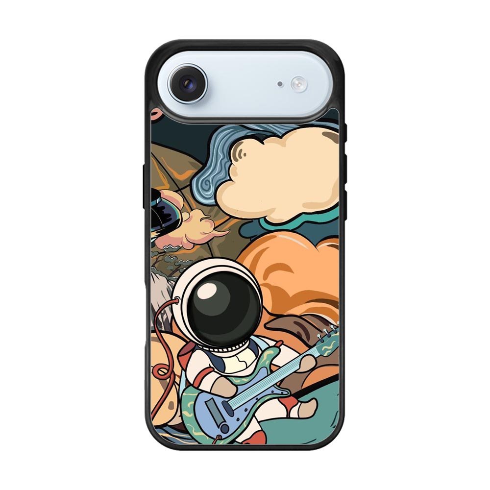 Cute Guitar Astronaut iPhone Air Case OV8814
