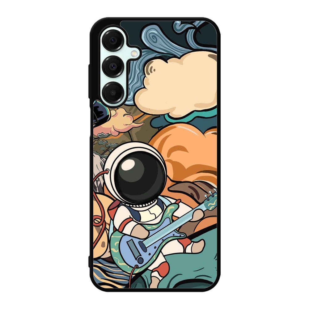 Cute Guitar Astronaut Samsung Galaxy A16 Case OV8814