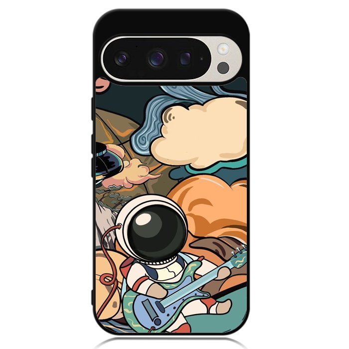 Cute Guitar Astronaut Google Pixel 9 | Pixel 9 Pro Case OV8814