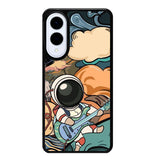 Cute Guitar Astronaut Samsung Galaxy S25 Edge 5G Case OV8814
