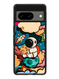 Cute Astronaut Hug The Planet Google Pixel 8 Case QC8810