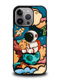Cute Astronaut Hug The Planet iPhone 16 Pro Case OV8810