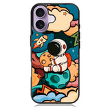 Cute Astronaut Hug The Planet iPhone 17 Case OV8810