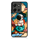 Cute Astronaut Hug The Planet Motorola Moto G 5G 2025 Case OV8810
