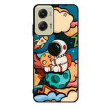 Cute Astronaut Hug The Planet Motorola Moto G Stylus 5G 2024 Case OV8810