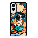 Cute Astronaut Hug The Planet Samsung Galaxy S25 Edge 5G Case OV8810