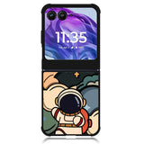 Cute Astronaut Run in Space Motorola Moto Razr Plus 2024 , Moto Razr+ 2024 Case OV8811