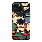Cute Astronaut Run in Space iPhone 16 Pro Max Case OV8811