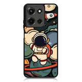 Cute Astronaut Run in Space Motorola Moto G 5G 2025 Case OV8811