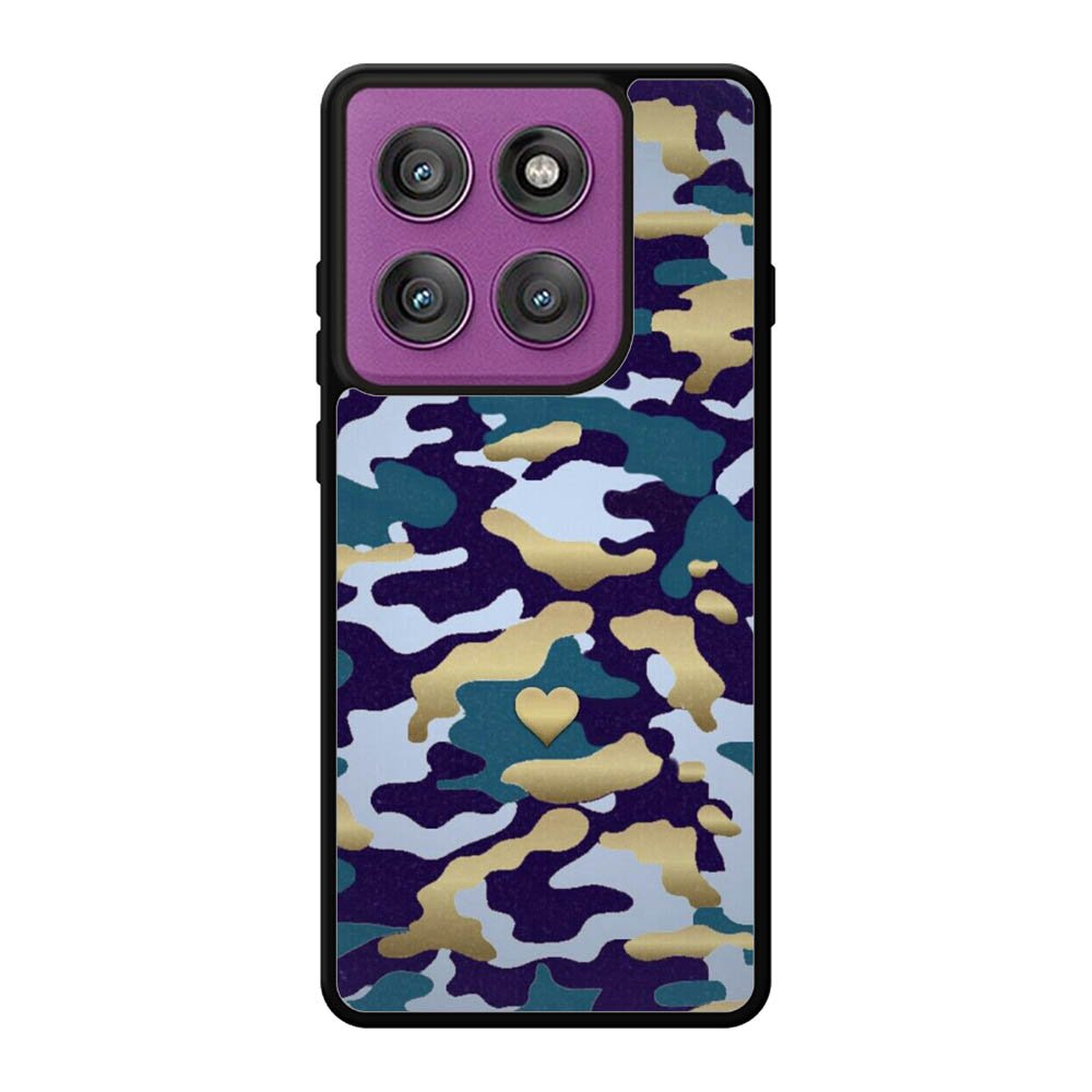 New Camo Heart Motorola Moto Edge 60 Pro Case QC8818